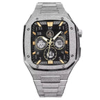 Frosted Stainless Steel Modification Kit for Apple Watch